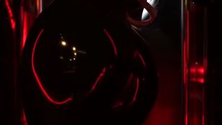 Busty Latex Babe - Topless Fetish Video