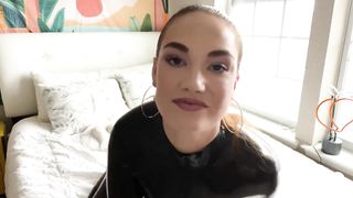 Latex Busty Girl. Not Naked. Only Pure Fetish