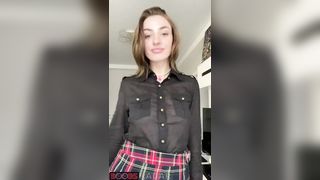 Topless TikTok Challenge. Nude Hot Girl