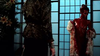 Alyson Bath, Kristy Dawn Dinsmore, Natasha Langmann, Aleisha Langmann nude  - Evil Feed (2013) Nudity Horros Scene