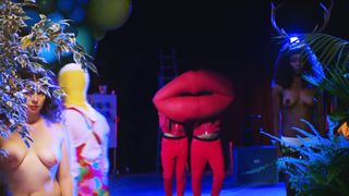 Daphne Huynh, Romy Alizee nude- Odezenne - Boubouche (2021) Nude Art Striptease Scene