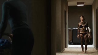 Garance Marillier nude - Warning (2021) Topless hot scene