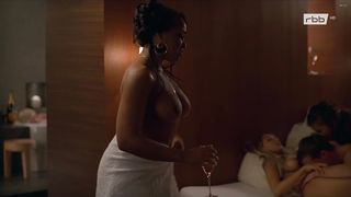 Hannah Herzsprung, Yvonne Kolle, Nasia Assaoui, Jaimi Rotter - Pink (2009) Orgy - group sex movie scene