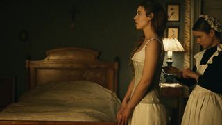 Lou de Laage and other actresses nudity scene - The Mad Women’s Ball (Le bal des folles) (2021) Topless and bush celebs to movie scenes and rape episode