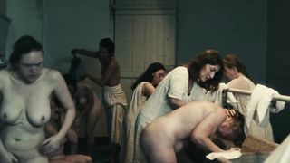 Lou de Laage and other actresses nudity scene - The Mad Women’s Ball (Le bal des folles) (2021) Topless and bush celebs to movie scenes and rape episode