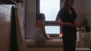 Marie Nadja Haller, Soma Pysall nude - Hysteria (2021) Lesbian Kiss and Nudity Scene (bathtube)