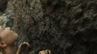 Vicky Krieps, Thomasin McKenzie, Abbey Lee nude - Old (2021) bikini scene from drama