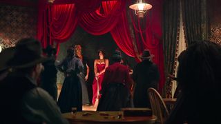 Zazie Beetz, Aahkilah Cornelius nude - The Harder They Fall (2021) Hot and Strip movie scene