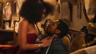 Zazie Beetz, Aahkilah Cornelius nude - The Harder They Fall (2021) Hot and Strip movie scene