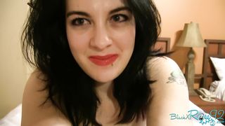 Very small boobs. POV porn for lovers of flat, mountainous brunettes