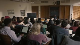 Celina Nemec in short topless video - The Chair s01e01 (2021) show adult film