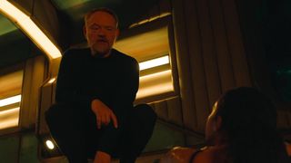 Lou Llobell, Laura Birn - Foundation s01e02 (2021) show Tv sexy cut scene