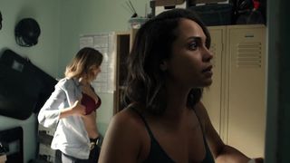 Kristin Minter, Tonya Glanz, Monica Raymund naked & sex episodes - Hightown s02e02 (2021) show Tv Scenes