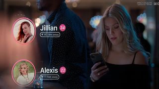 Lex King, Renee Rapp topless (naked) - The Sex Lives of College Girls s01e01 (2021) show Tv, sexy lesbian cut scene