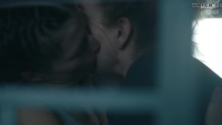 Monika Dawidziuk lesbian kissing episode - Skazana s01e07 (2021) show sexy cut episode