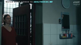 Monika Dawidziuk lesbian kissing episode - Skazana s01e07 (2021) show sexy cut episode