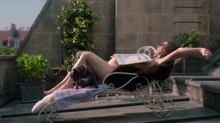 Lily James, Emily Beecham hot and naked episodes - The Pursuit of Love s01e01-03 (2021) show film
