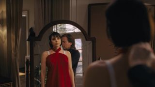 Krysta Rodriguez, Rebecca Dayan naked - Halston s01e01-02 (2021) show TV