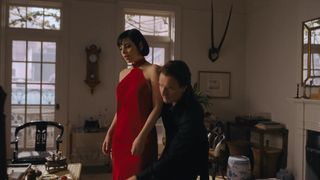 Krysta Rodriguez, Rebecca Dayan naked - Halston s01e01-02 (2021) show TV
