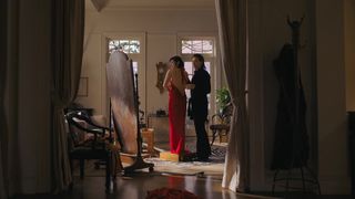 Krysta Rodriguez, Rebecca Dayan naked - Halston s01e01-02 (2021) show TV