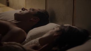 Masters of Sex s02e11 (2014) Caitlin FitzGerald topless, Lizzy Caplan naked