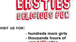 Latex teen masturbates on webcam