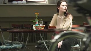 Fetish Boobs - A flashing woman in public. The breasts are super huge