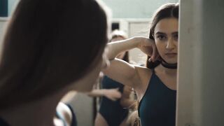 Mia Giraud, Antonija Belazelkoska - Sisterhood (2021) Sexy Movie Scene
