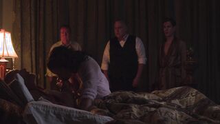 Theresa Santiago, Billie D. Merritt – Lady Usher (2021) Hot Actress Scenes