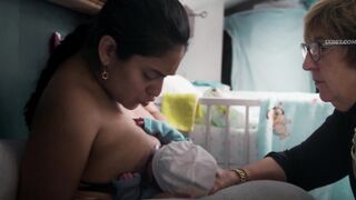 Unknown French Actress - A la vie (2021) Topless Movie Scene