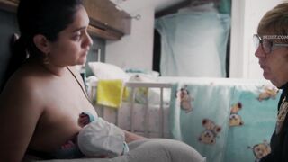 Unknown French Actress - A la vie (2021) Topless Movie Scene