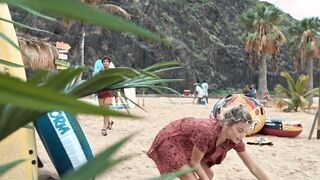 Carmen Machi, Justina Bustos - Honeymoon With My Mother (Amor de madre) (2022) Topless Scene