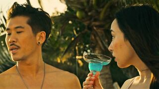 Pearl Thusi, Francesca Corney - Fistful of Vengeance (2022) Topless Scene