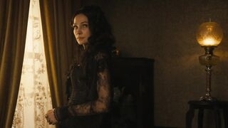 Abigail Cowen - Redeeming Love (2022) Topless Scene