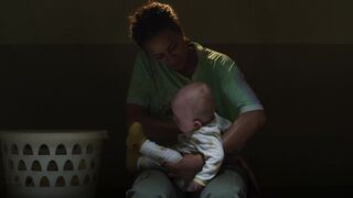 Michelle De Swarte - The Baby s01e01 (2022) Lactation horror movie scene