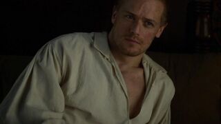 Caitriona Balfe - Outlander s06e01 (2022) Sex Scene /  TOpless Actress