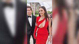 Nina Dobrev- Ample nudity dress (2022) Nude TV Movie Scene