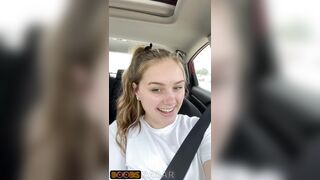 And this boring excursion is diluted by a lush nymph with nude funbags by rosikarterkiss - Topless TikTok