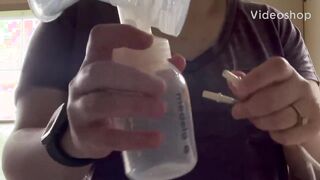 Tugging Last Globs From Jugs with Tit Pump