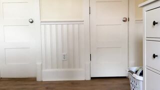 Amateur Brunette in glasses milking her milk boobs on the webcam