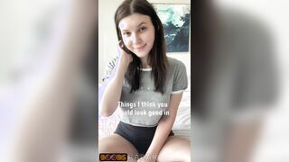 NSFW gal thinks the ideal garb for her is bare by perkyandpink - TikTok HOT