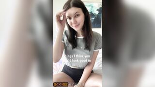 NSFW gal thinks the ideal garb for her is bare by perkyandpink - TikTok HOT