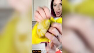 This painted woman deftly makes her TikTok bare by kasarawood - NUDITY TIKTOK