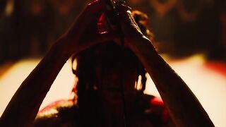 Fatma Mohamed nude - Flux Gourmet (2022) naked on stage performance