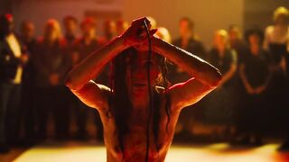 Fatma Mohamed nude - Flux Gourmet (2022) naked on stage performance