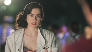 Susanna Skaggs - Love _ Gelato (2022) topless movie scene