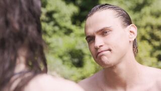 Susanna Skaggs - Love _ Gelato (2022) topless movie scene