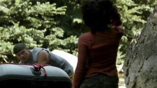 Lucia Siposova, Raluca Aprodu - Na vlastni nebezpeci (2007) topless scenes