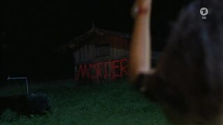 Nina Hartmann - Tatort e604 (2004) topless scenes