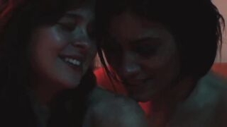 Gabriela Vergani, Dani Dams naked - Ontem (2010) lesbain sex nude movie scenes